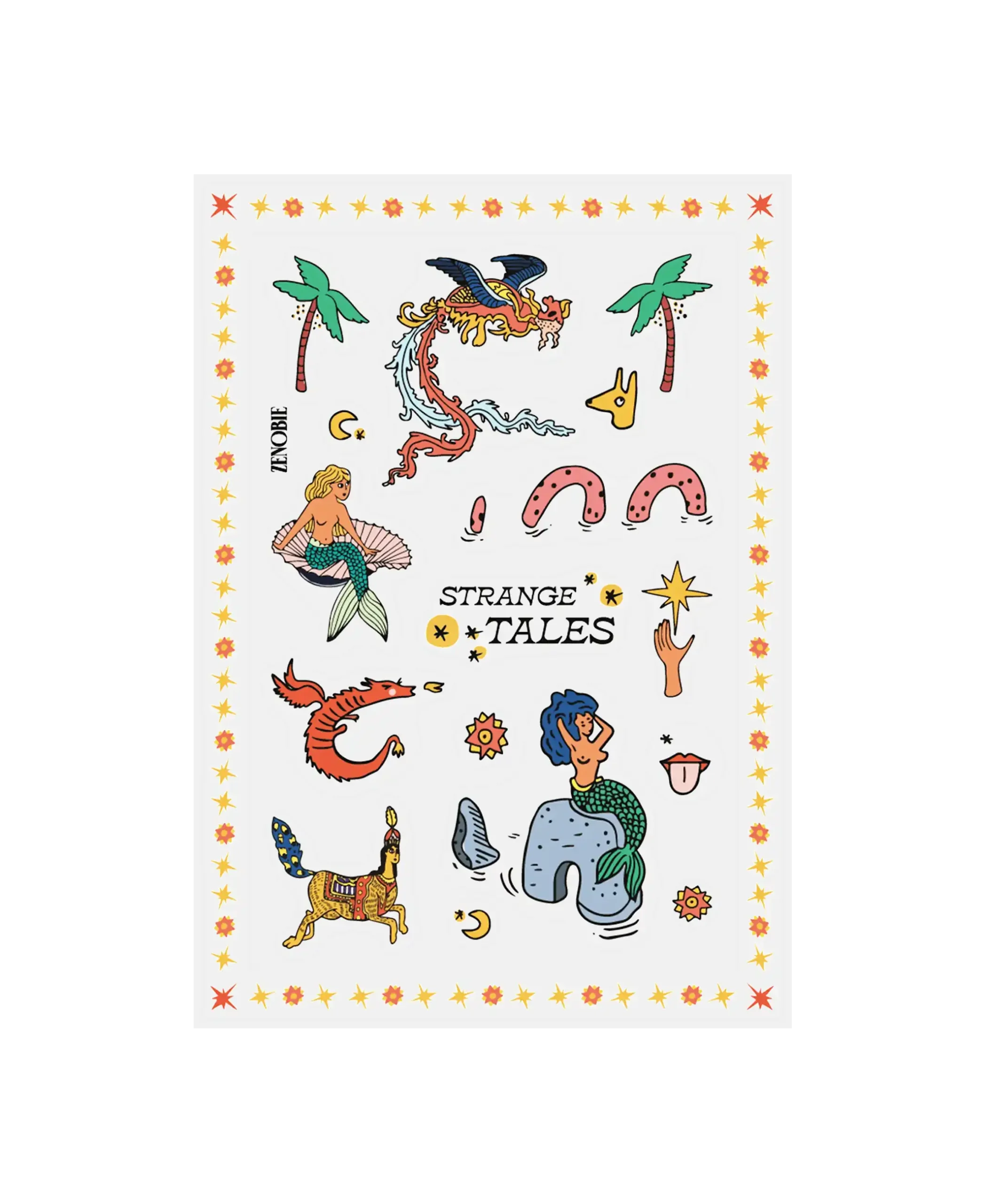 STRANGE TALES Sticker Sheet