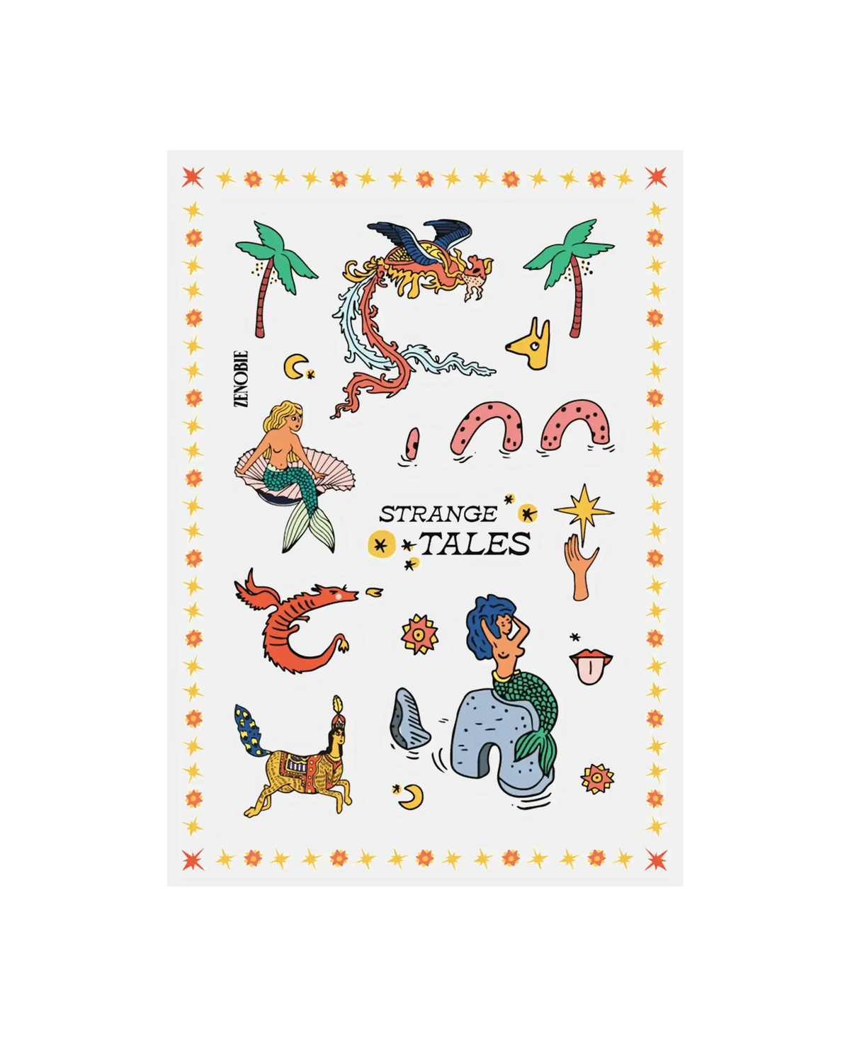 STRANGE TALES Sticker Sheet