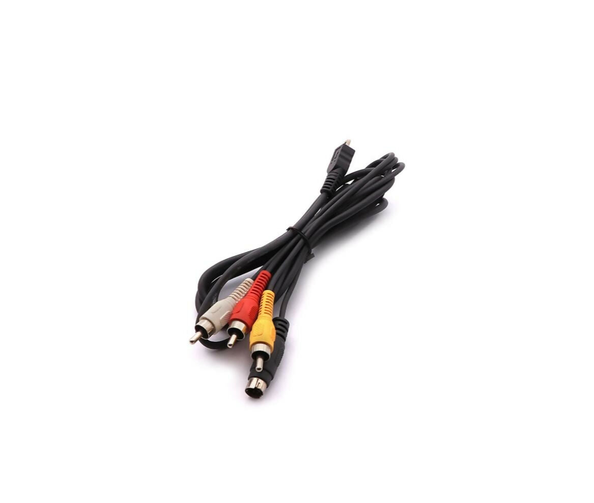 Camera Digital Cable | 8-Pin Mini USB - SVHS & 3x RCA | Samsung