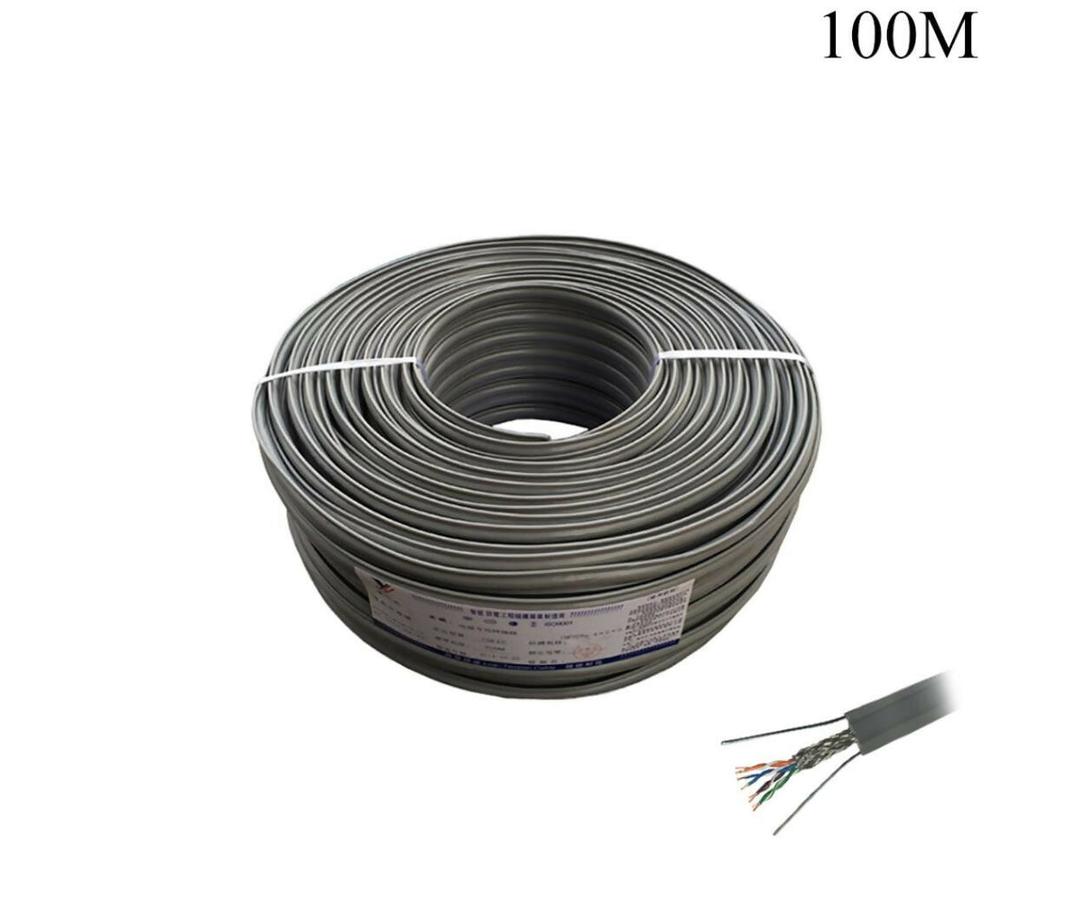 Network Cable | CAT5e | SUTP | Roll 100M | Elevator | 2 Metal Core