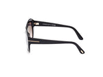 Cat-eye glasses on a white background.