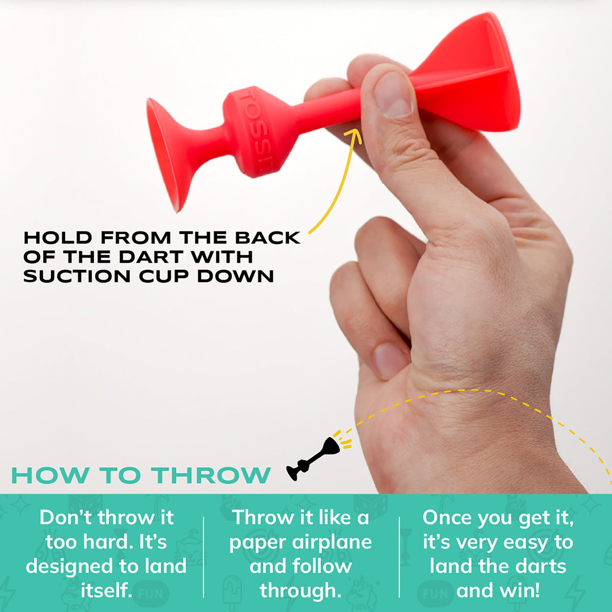 Tossit Silicone Dart Game