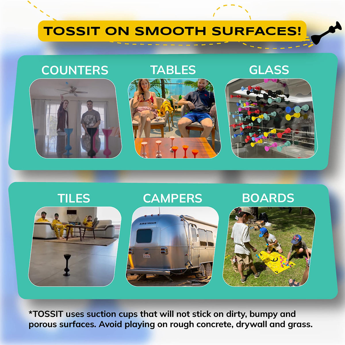 Tossit Silicone Dart Game