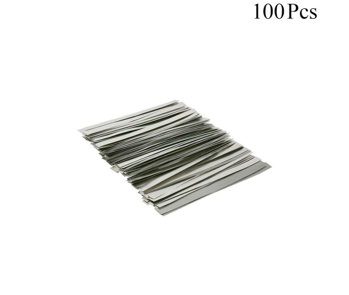 Battery Welding | Nickel Strip | 0.15x8x100mm | 100pcs