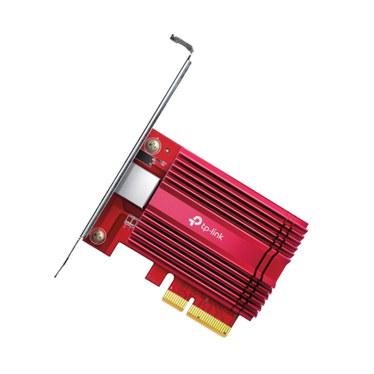 TP-Link (TX401) 10Gigabit PCI Express Network Adapter - Red