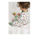 TeeJayz Cars Bamboo Zippy Onesie 9-12 Months