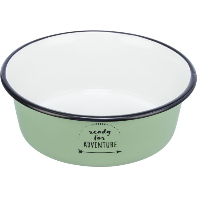 Trixie Dogs Bowl, enamel stainless steel 0.9L #25212