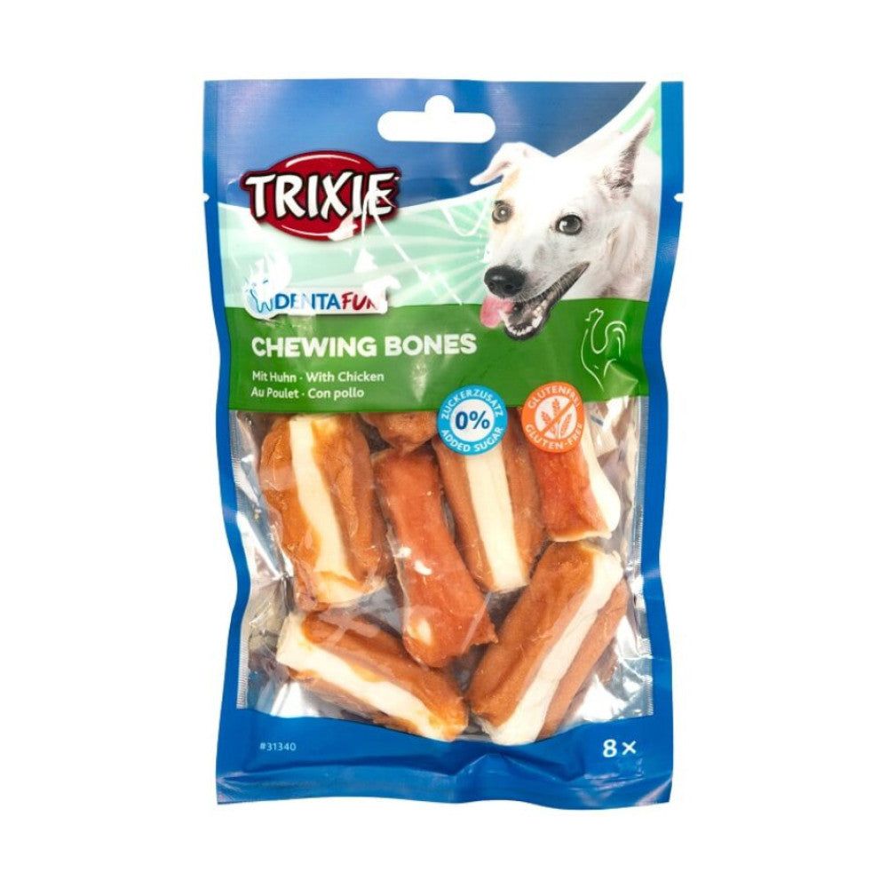 Trixie Denta Fun Mini Bones With Chicken 120g #31340