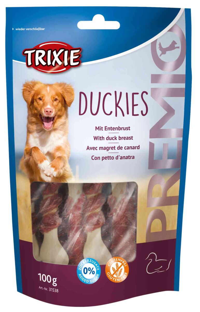 Trixie Duckies with duck breast 100g