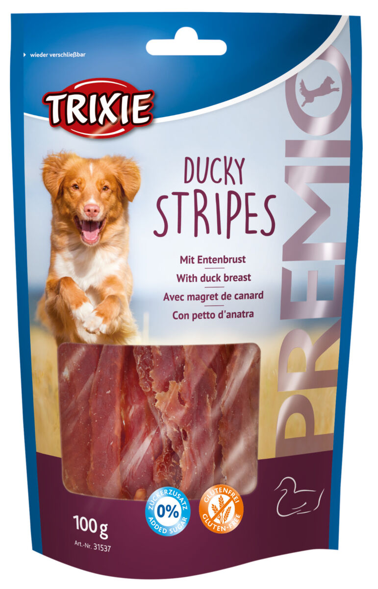 Trixie Ducky Stripes with duck breast 100g