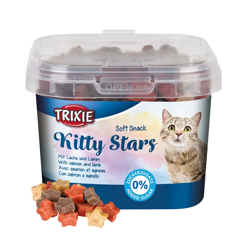 Trixie Soft Snack Kitty Stars Salmon & Lamb 140g