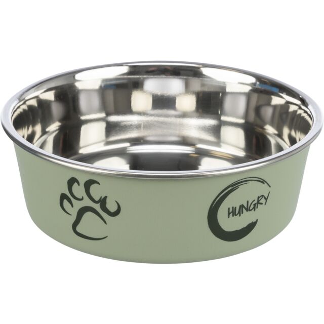Trixie Stainless Steel Dog Bowl 2.2L # 25245