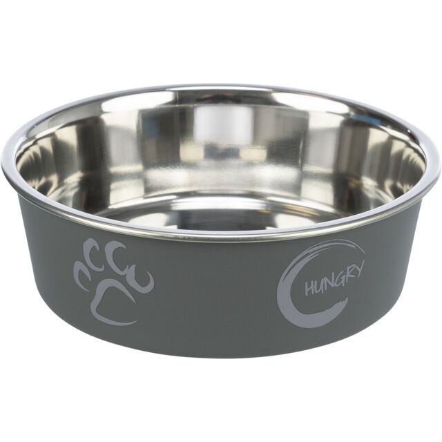 Trixie Stainless Steel Dog Bowl 0.8L # 25243
