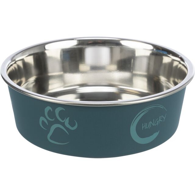 Trixie Stainless Steel Dog Bowl 2.2L # 25245