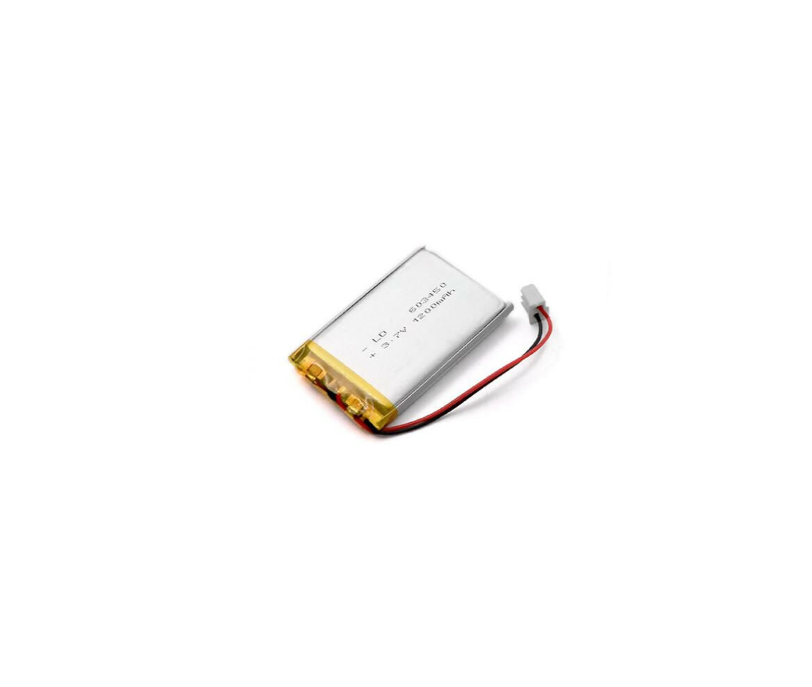 Lithium-Polymer Battery | LIPO | 50x34x6mm | 3.7V 1.20Ah