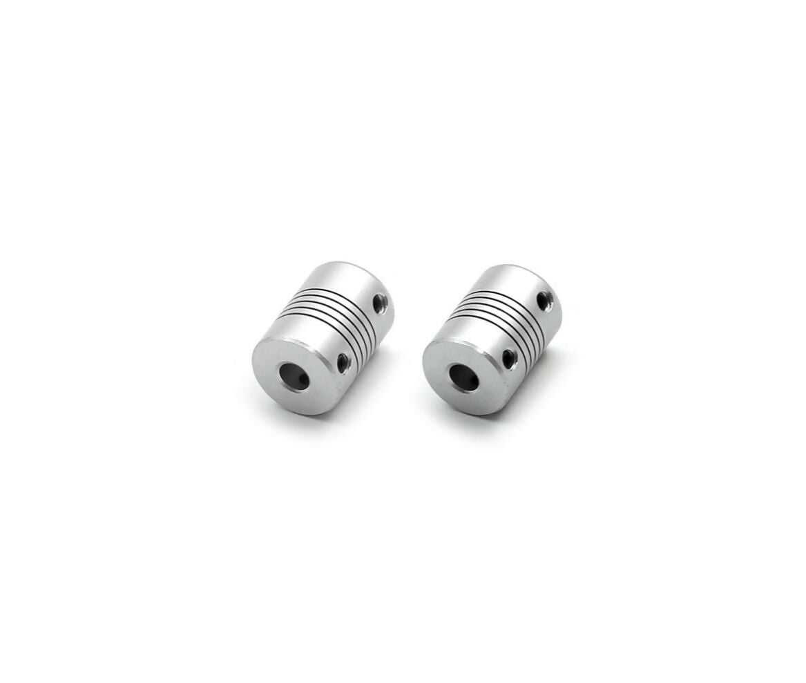 Aluminum Coupling | Flexible | 6x6.35mm