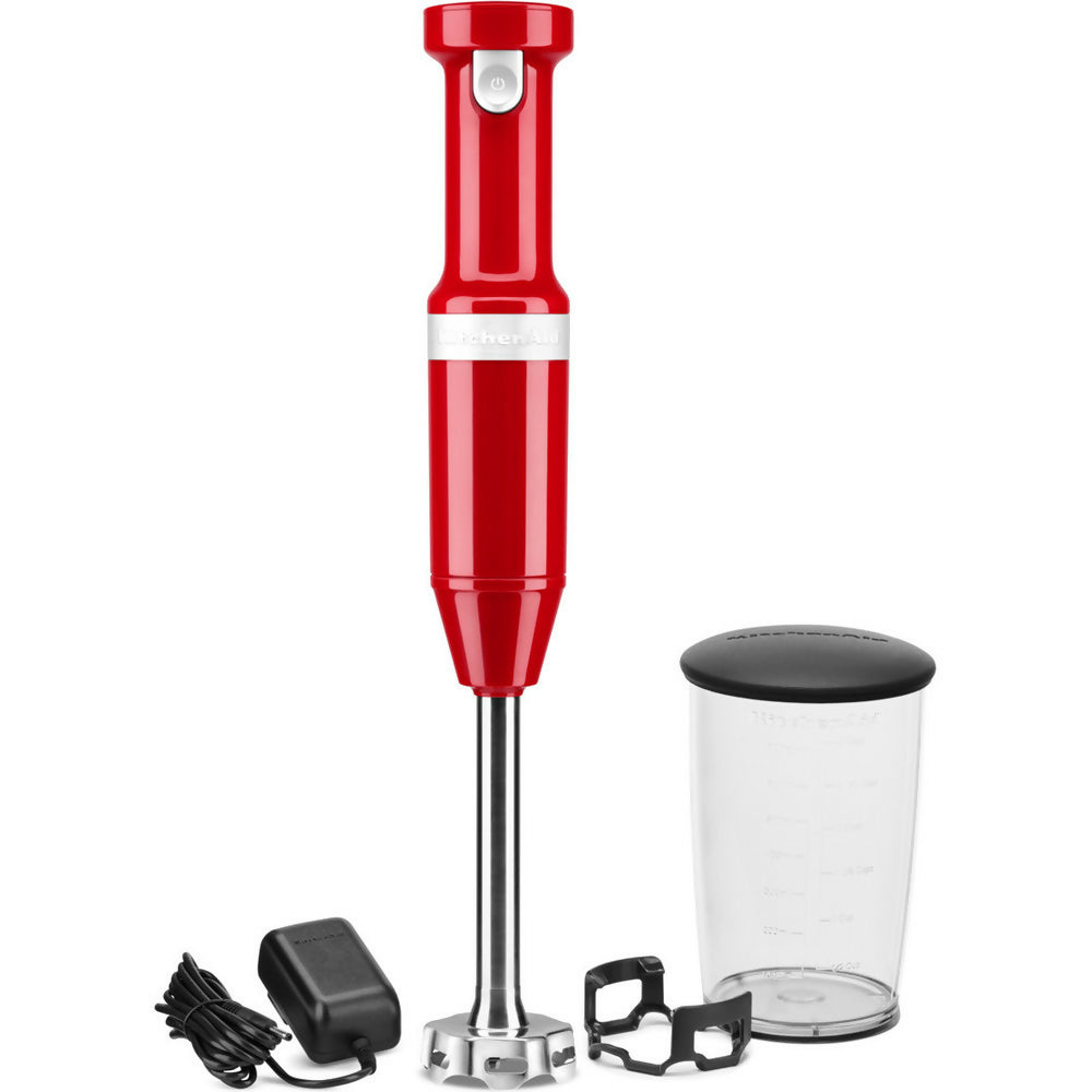 KitchenAid Cordless Variable Speed Hand Blender - Empire Red