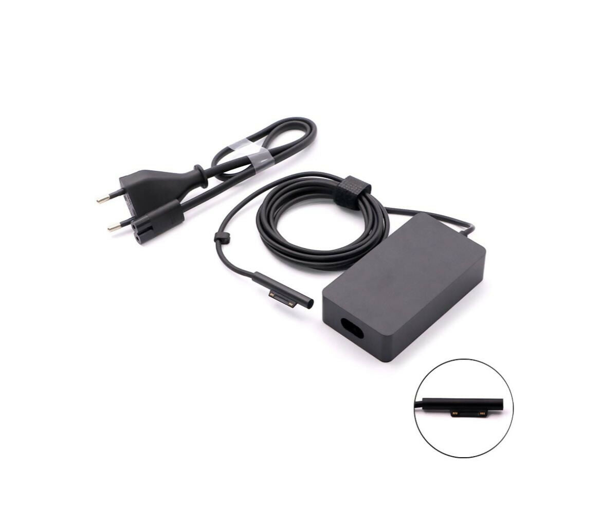 Laptop Power Adapter | DC 12V 2.58A 30W | Compatible With Microsoft Surface Pro 3