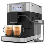 KitchenAid Fully Automatic Espresso Machine KF8 with Milk Container - Cast Iron Black