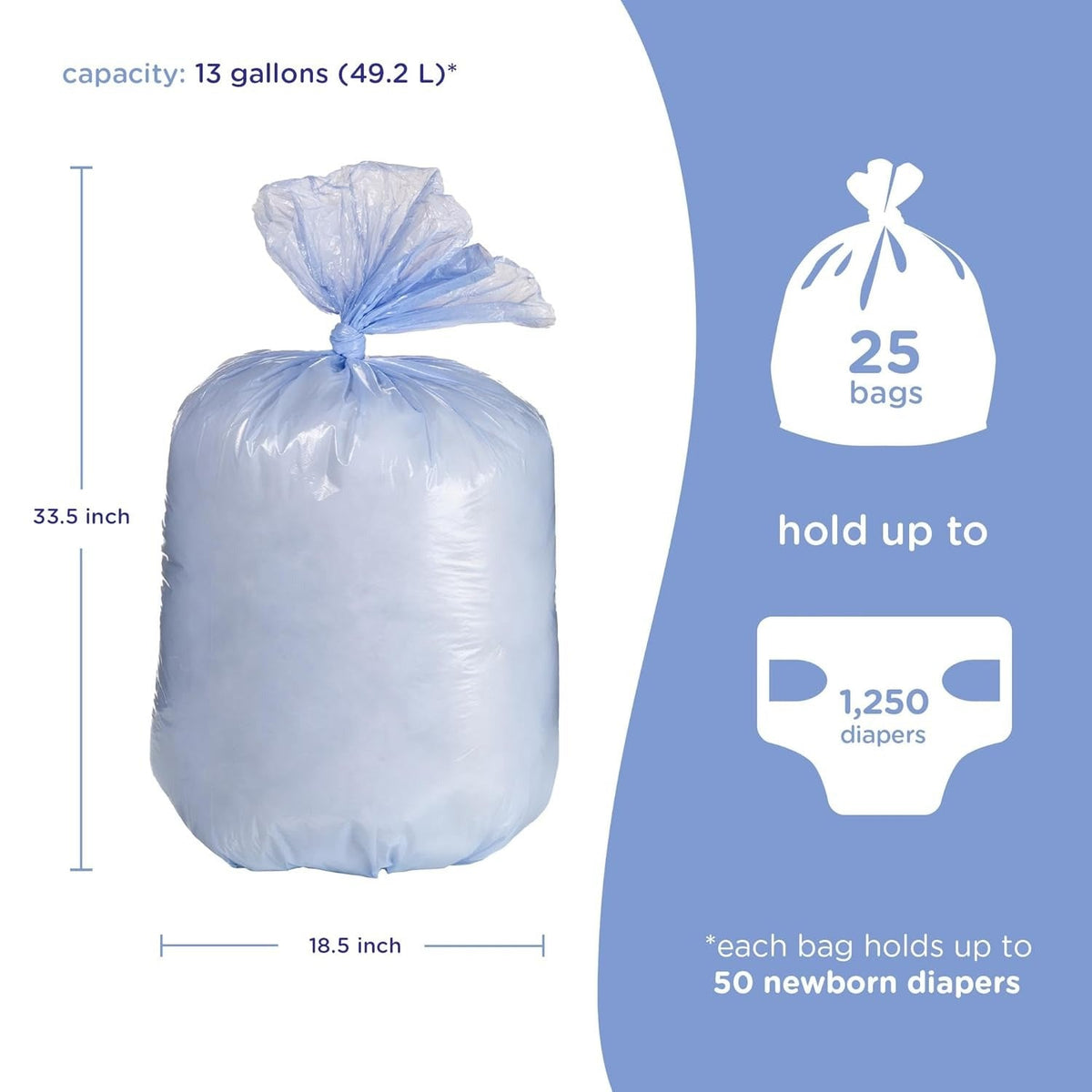 Diaper Pail Plastic Bags
