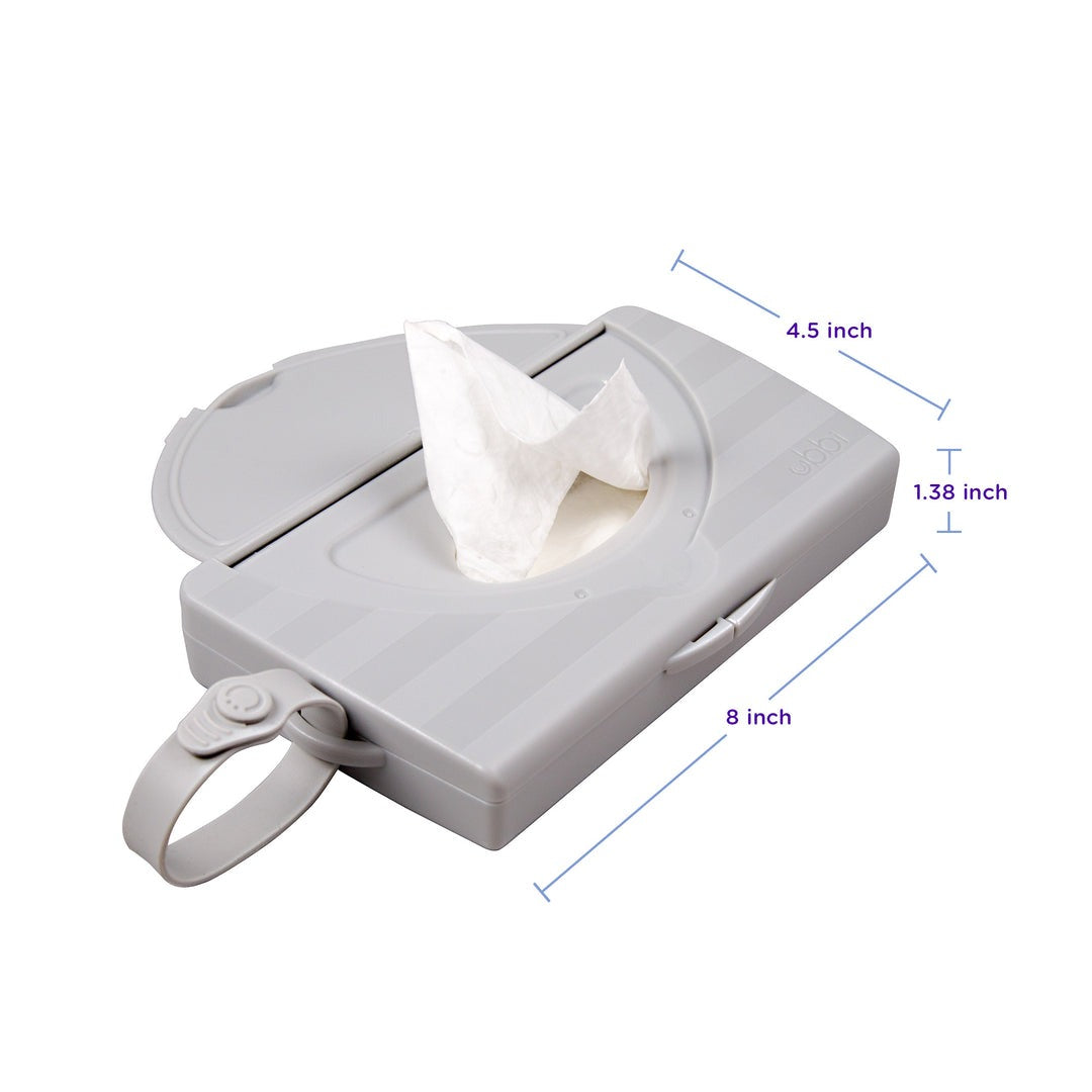On-the-go wipes dispenser