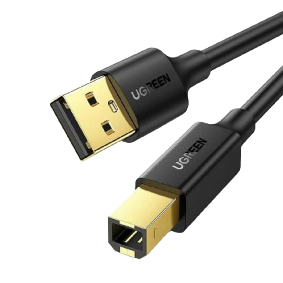 UGreen (10350) USB2.0 to USB-B Printer Cable (M-M) - 1.5m - Black