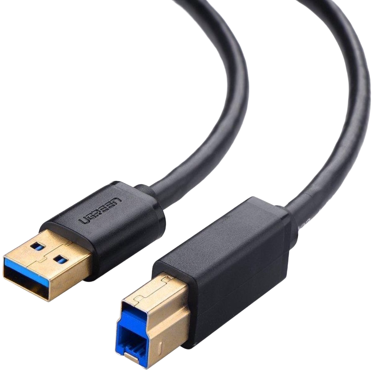 UGreen (10372) USB3.0 to USB-B3.0 Printer Cable (M-M) - 2m - Black