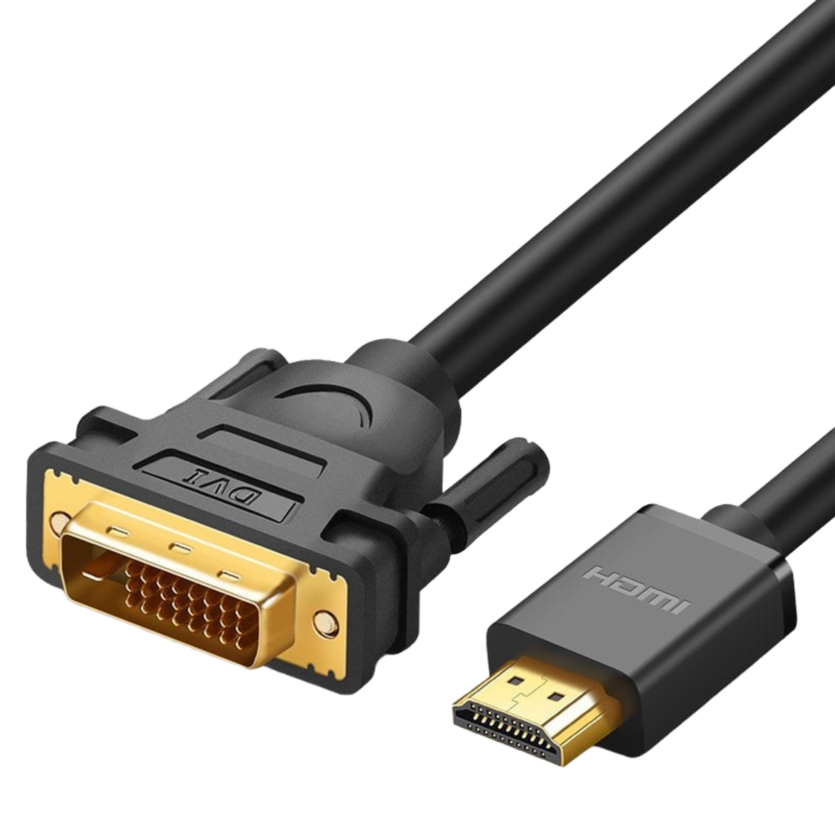 UGreen (11150) HDMI to DVI Cable (M-M) - 1.5m - Black