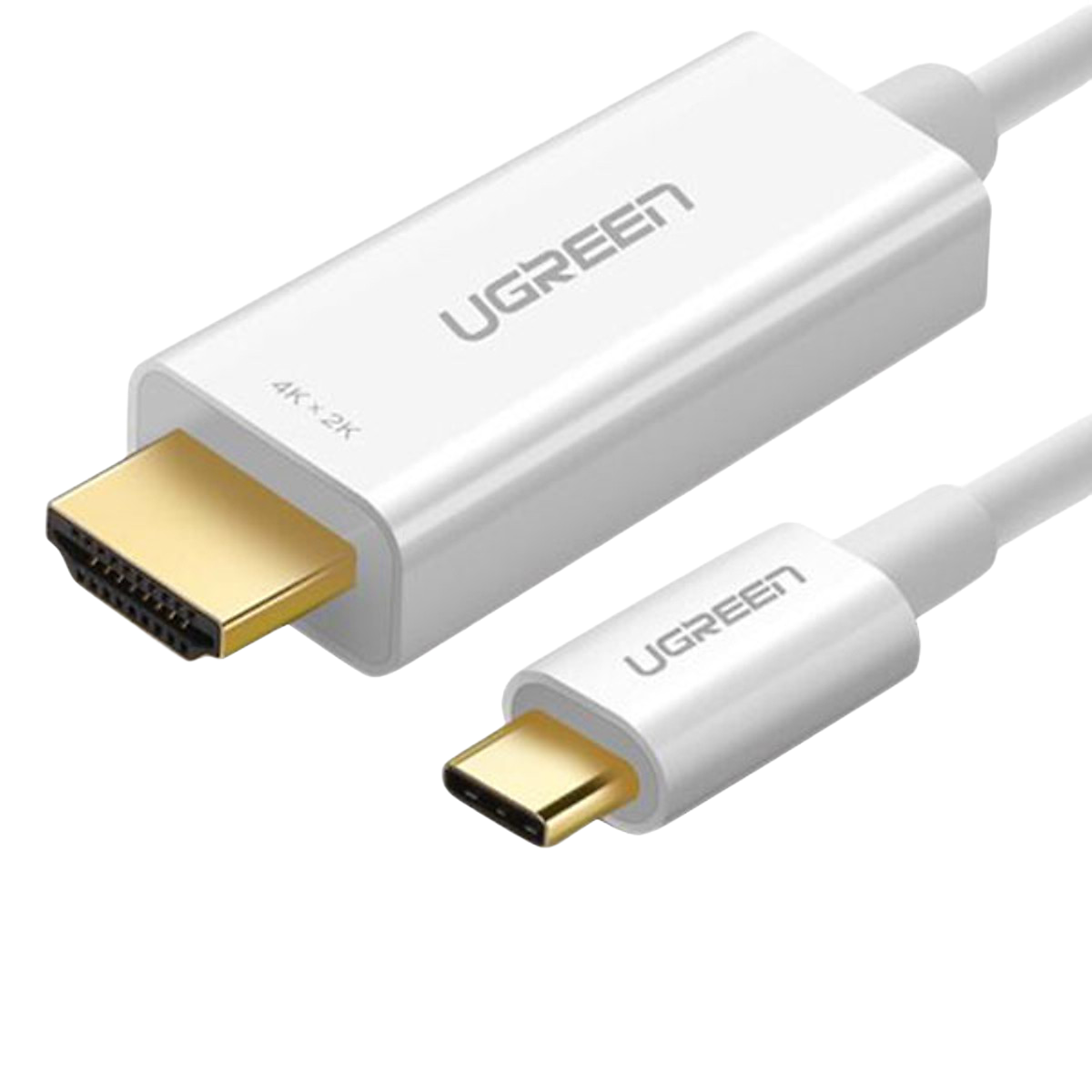 UGreen (30841) USB-C to HDMI Braided Cable (M-M) - 4K - 1.5m - White