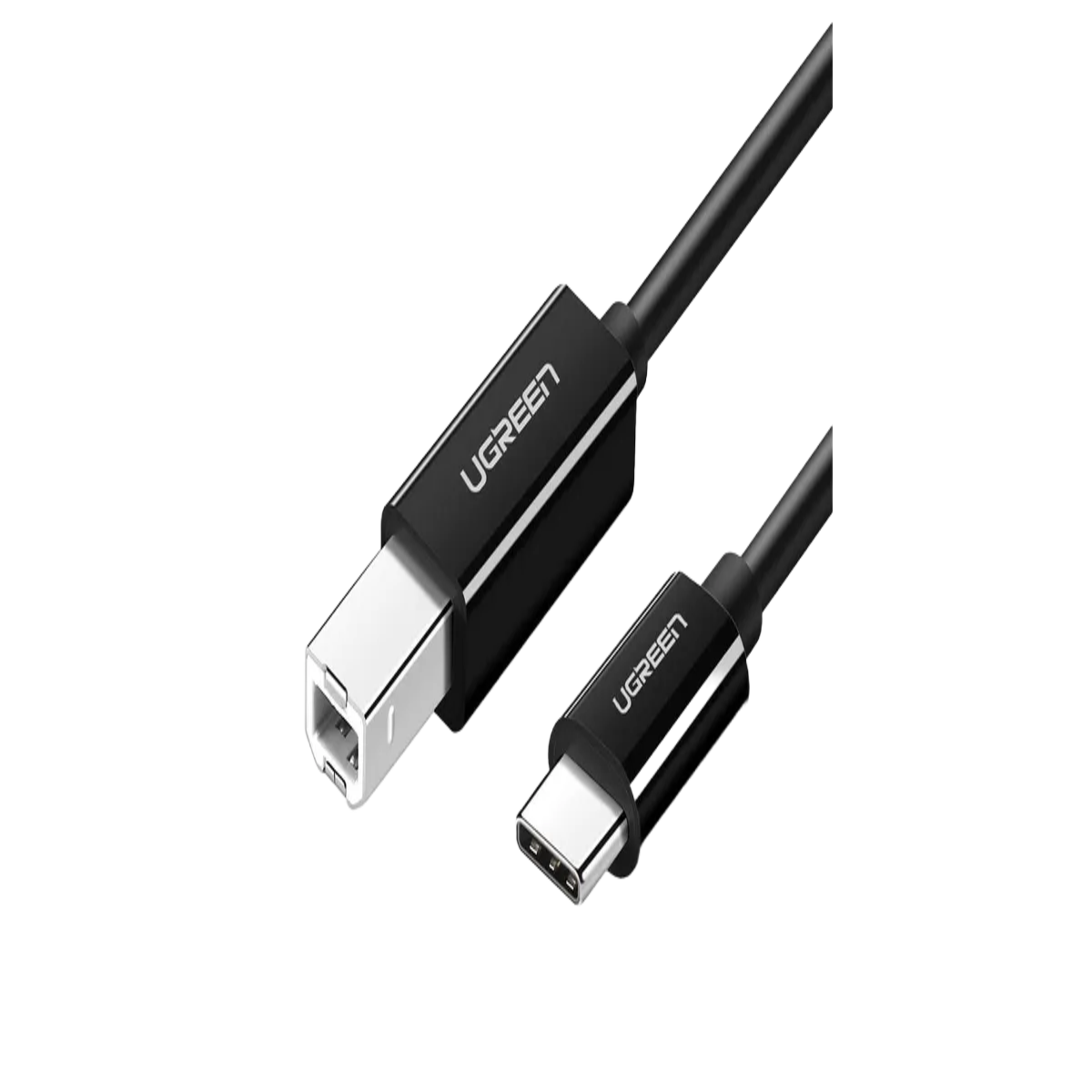 UGreen (50446) USB-C to USB-B Printer Cable (M-M) - 2m - Black