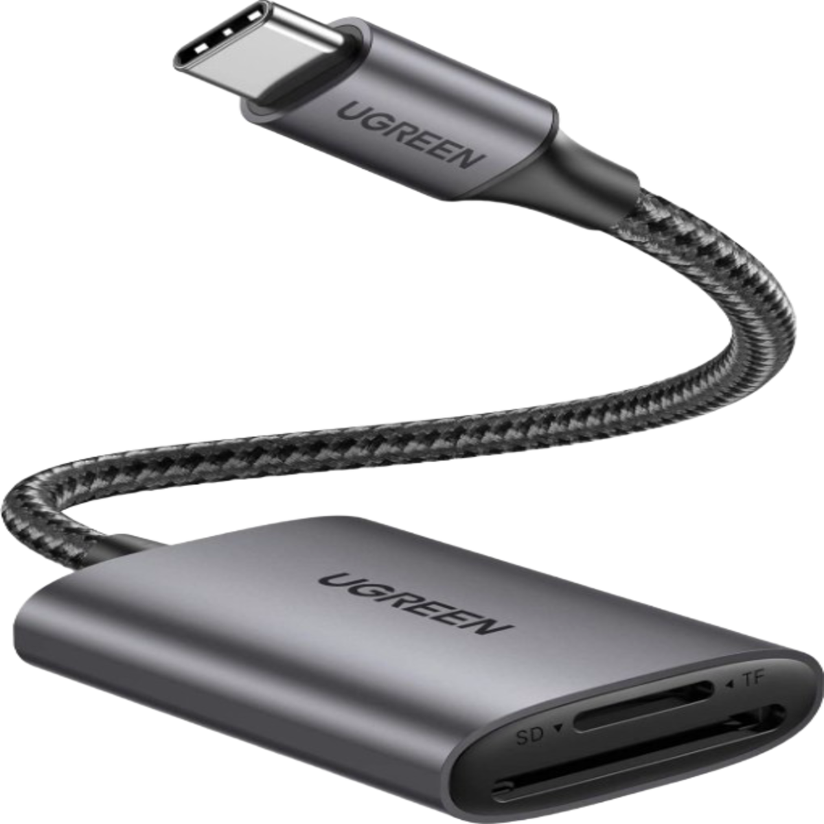 UGreen (80888) 2in1 USB-C to SD/TF Card Reader - Black