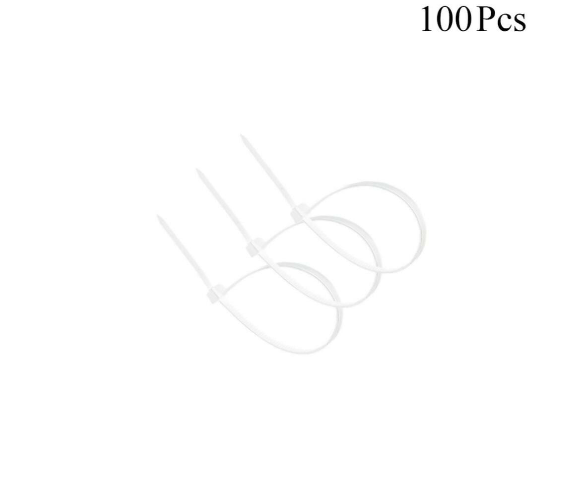 Cable Tie | 3.5x250mm | 100pcs | White