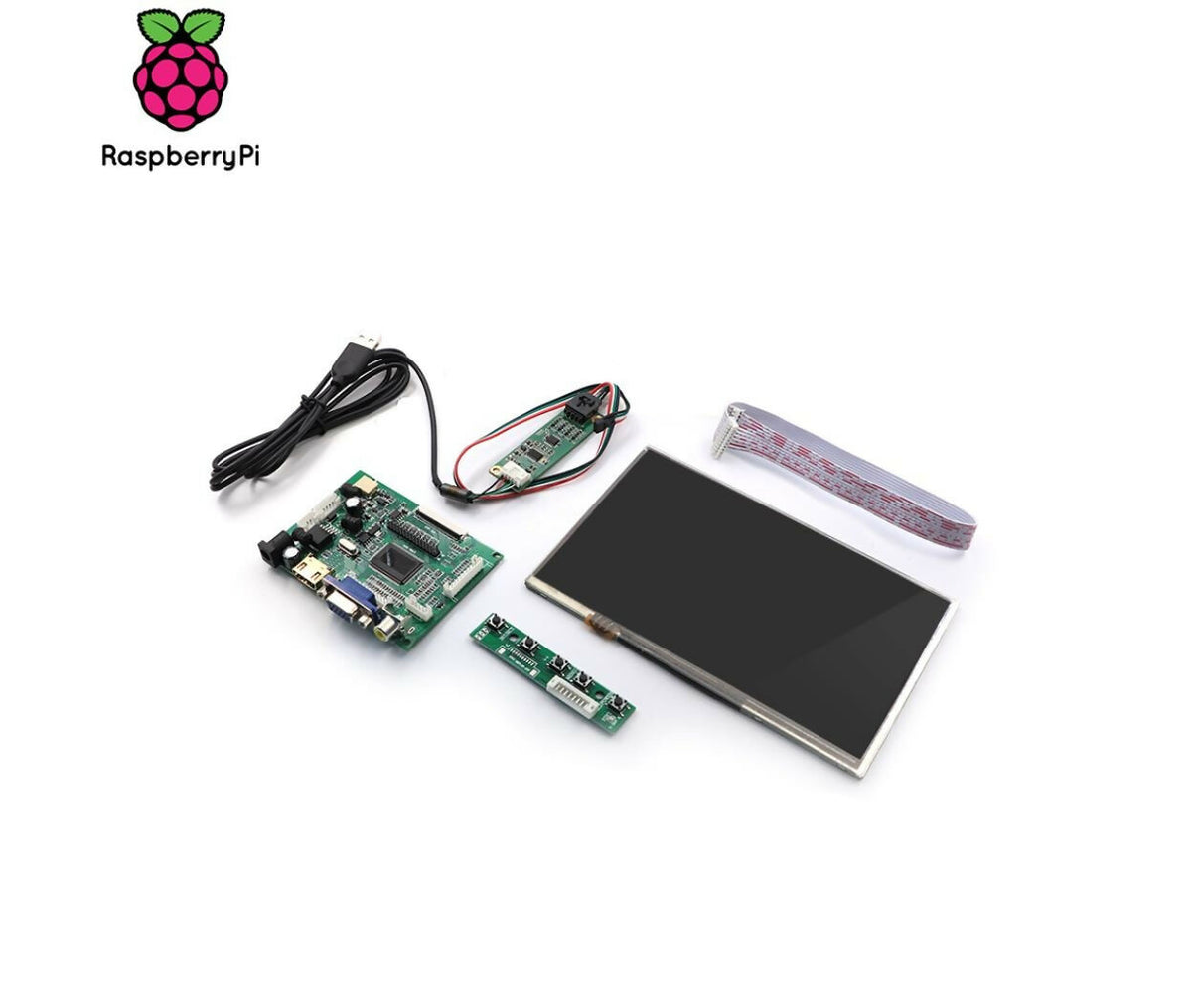 Raspberry Pi Module | TFT LCD Touch Screen 7"