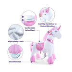 Ponycycle Model U Riding Pink Unicorn - 4-9 Years