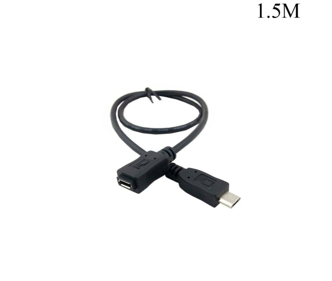 Data Cable | Micro USB 2.0 | Male - Female | 1.5M