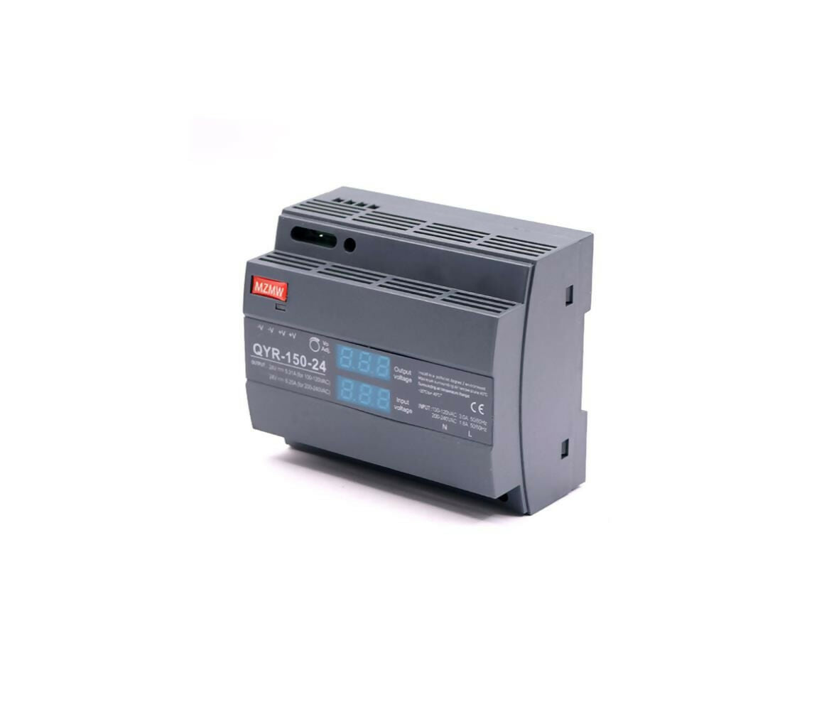 Power Supply SMPS | Rail Mount | 24V 6.25A 150W | With Display