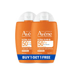 Avene Ultra Fluid Invisible SPF 50+ Sunscreen Buy 1 Get 1 Free Offer