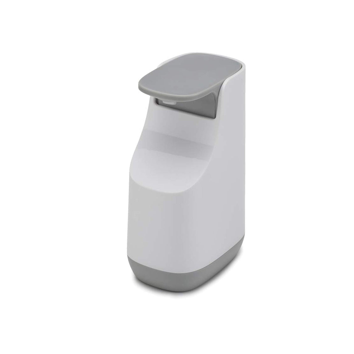 Joseph Joseph Slim Compact Soap Dispenser with Non-Drip Nozzle, Gray