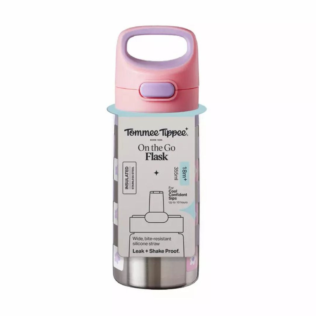 Tommee Tippee On The Go Straw Cup – Pink