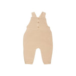 Trois Kilos Sept Caramel Knit Overalls – 1/3 Months