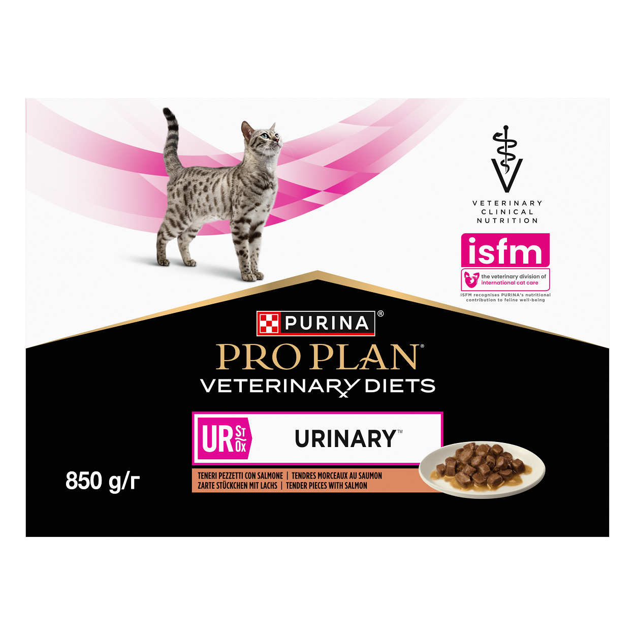 PRO PLAN Wet Pouch VETERINARY DIETS Urinary with Salmon 85g