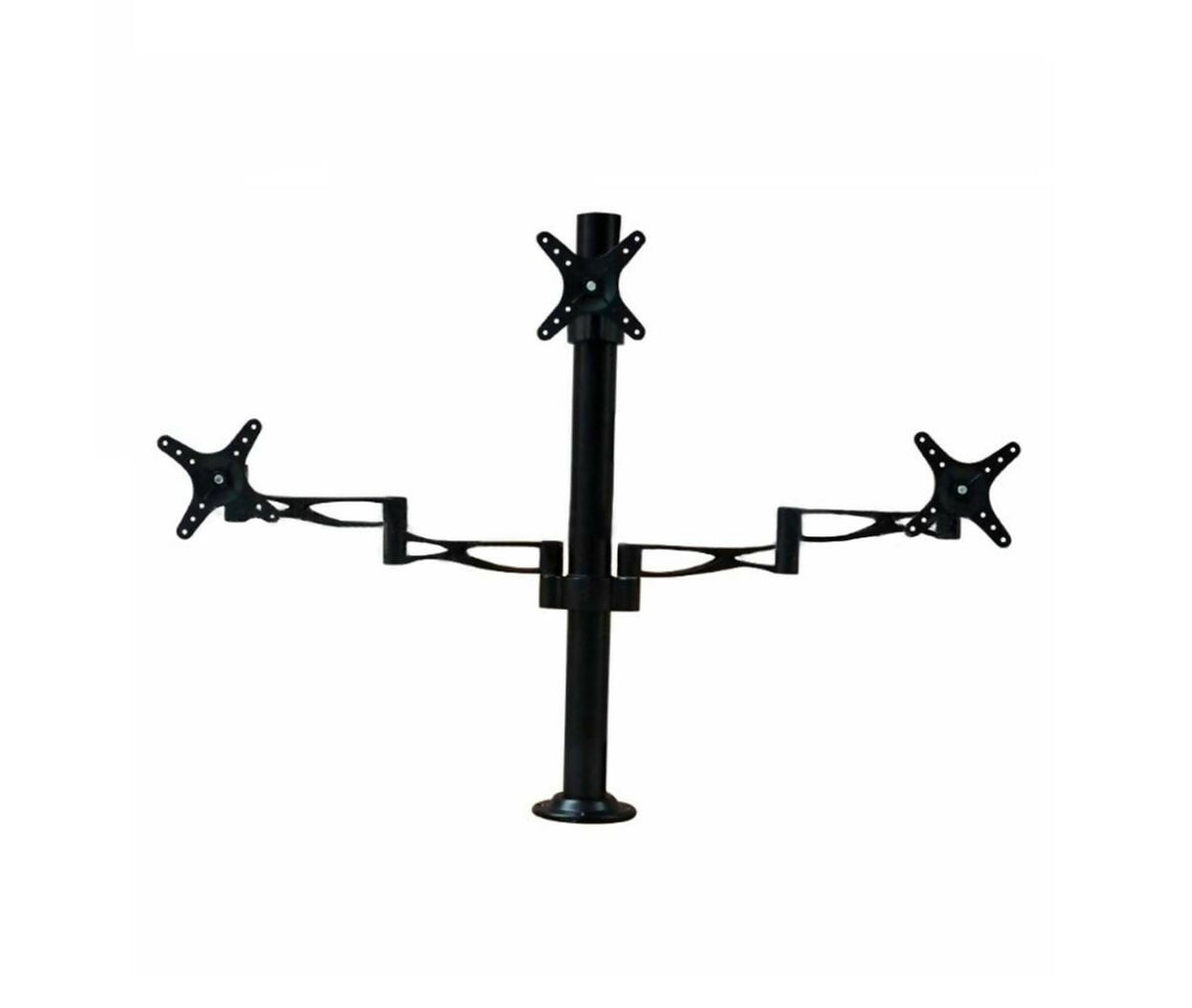 Bracket LCD | Screen Stand | Swivel Triple Arm | 10"~ 32"