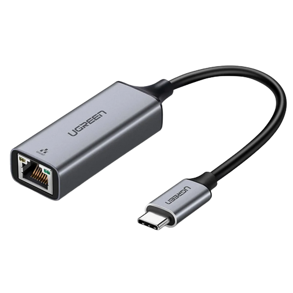 UGreen (50737) USB-C to Gigabit Ethernet Adapter 10/100/1000 - Space Gray