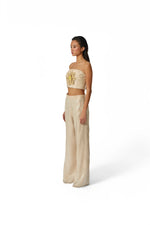"WILLOW" KIMONO , PANTS , BUSTIER SET