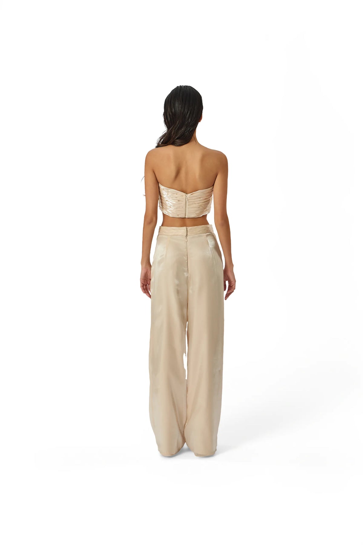 "WILLOW" KIMONO , PANTS , BUSTIER SET