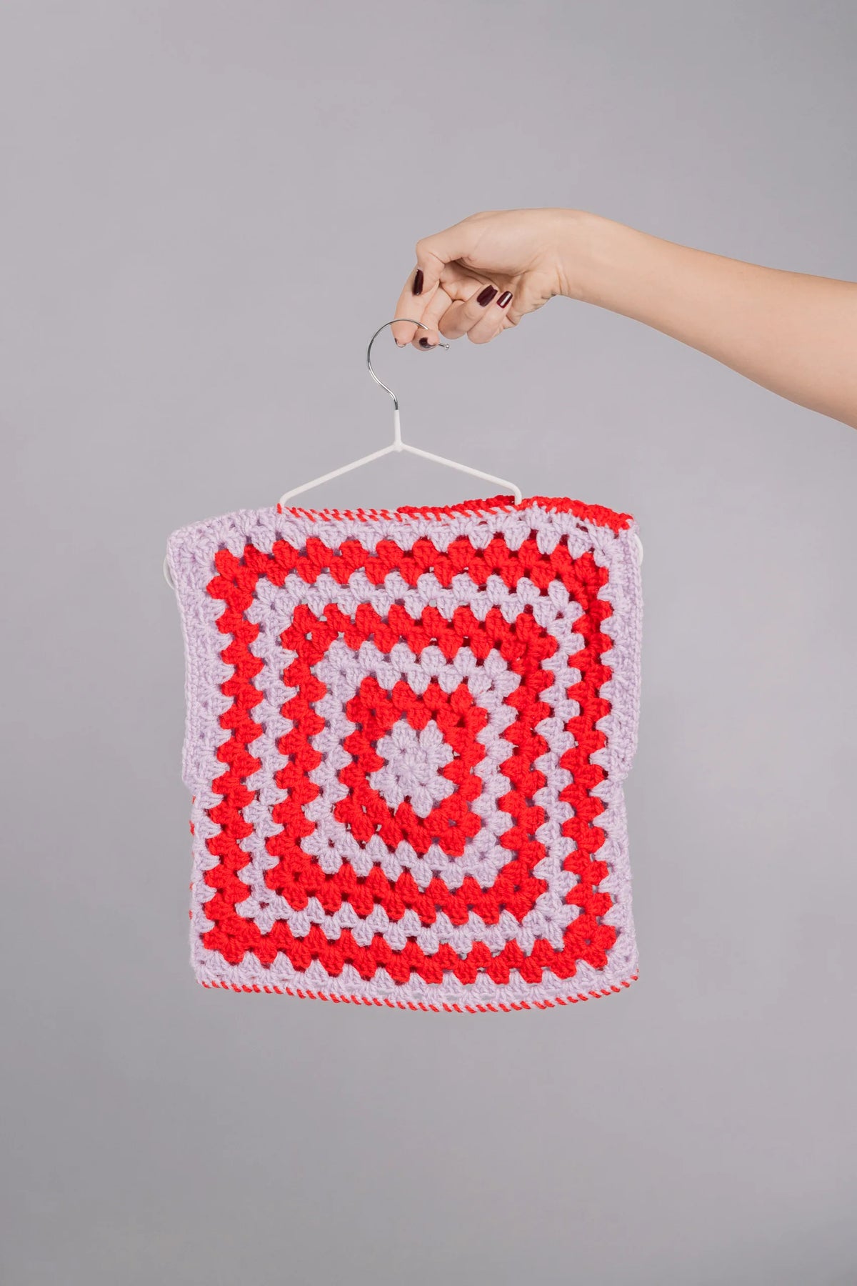 CROCHET MINI SQUARE TOP / GILET