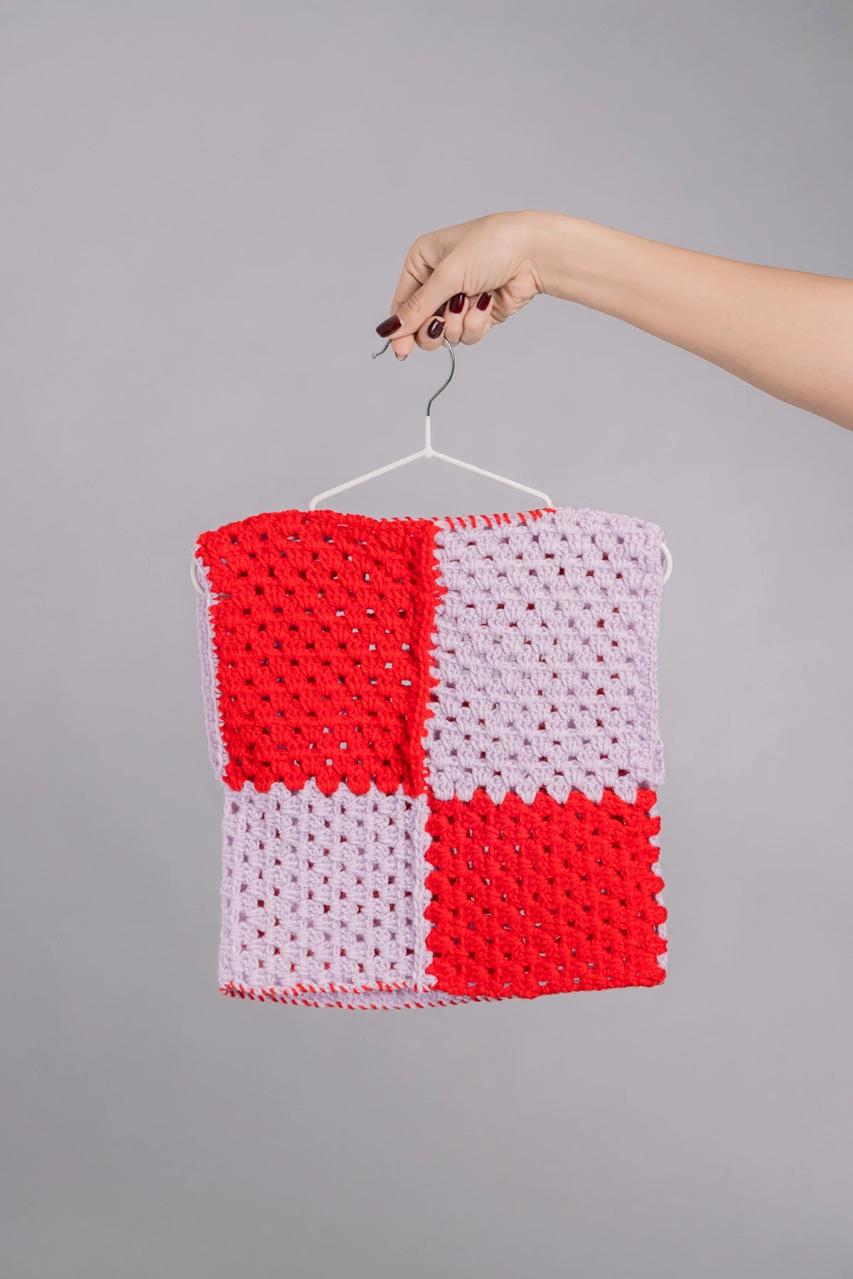 CROCHET MINI SQUARE TOP / GILET