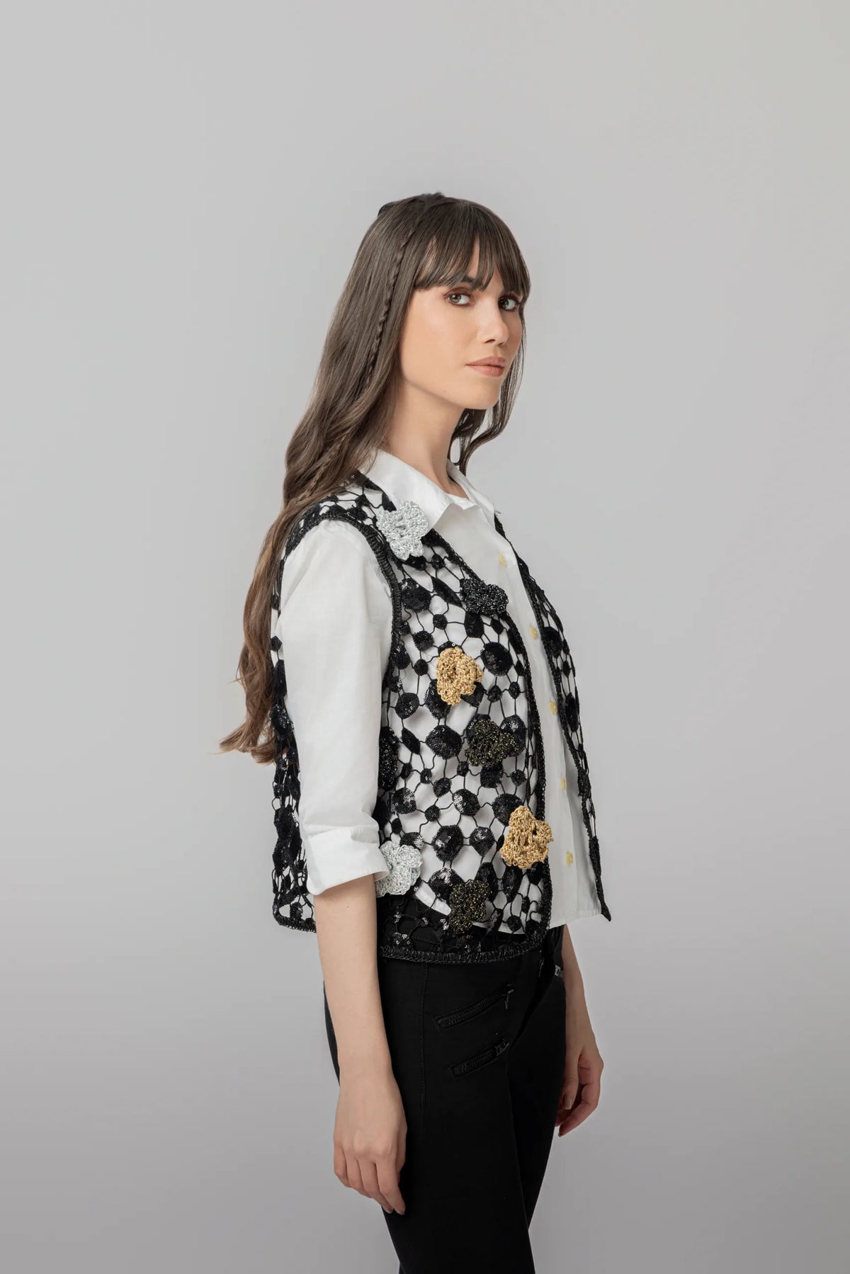“COACHELLA” CROCHET GILET