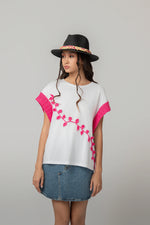“TRIP” WHITE TEE