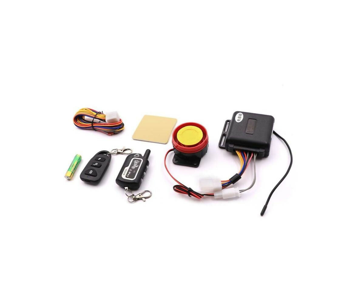 Motorcycle Anti-theft Alarm System | 2-Way | Inductive | Arm & Disarm